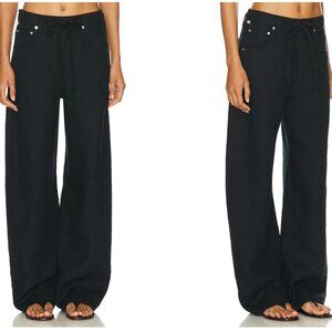 Citizens Of Humanity Brynn Drawstring Linen Pant Size 30